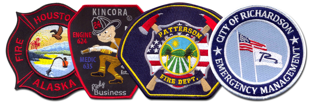 Fire Department Patches